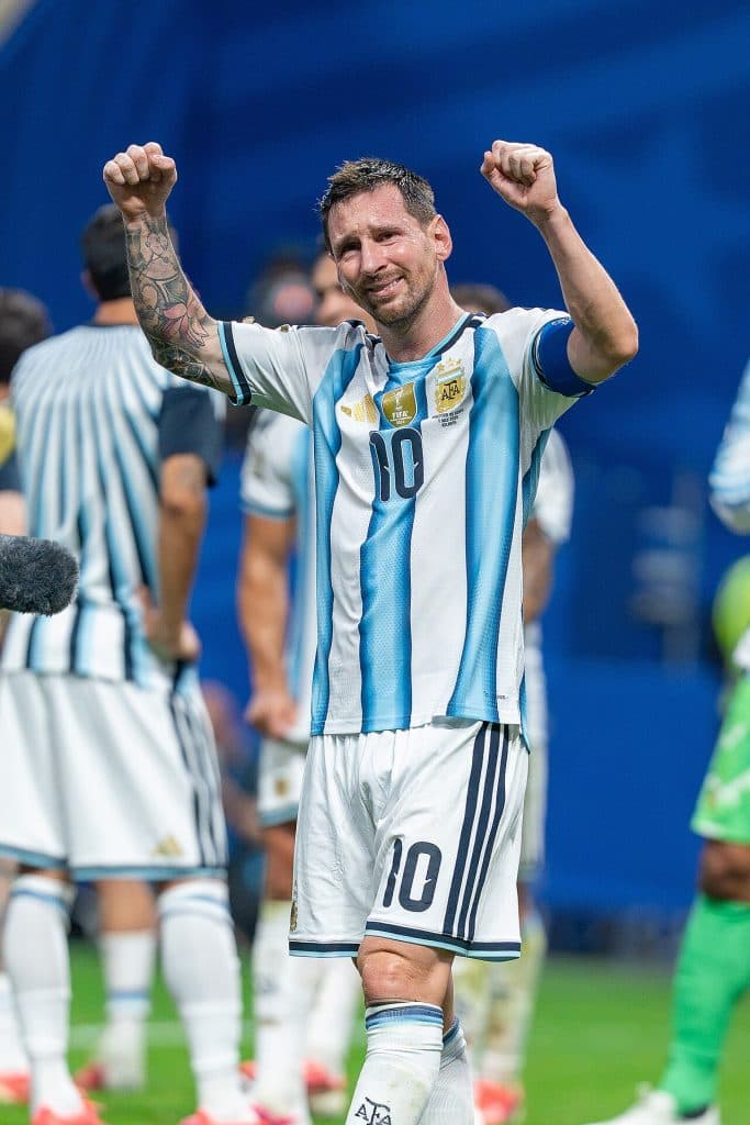 Lionel Messi trong màu áo đội tuyển Argentina năm 2026