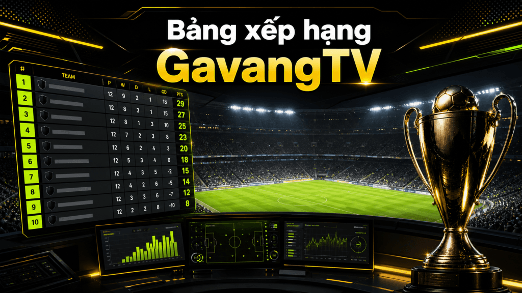 Bảng xếp hạng Premier League và phong độ đội bóng