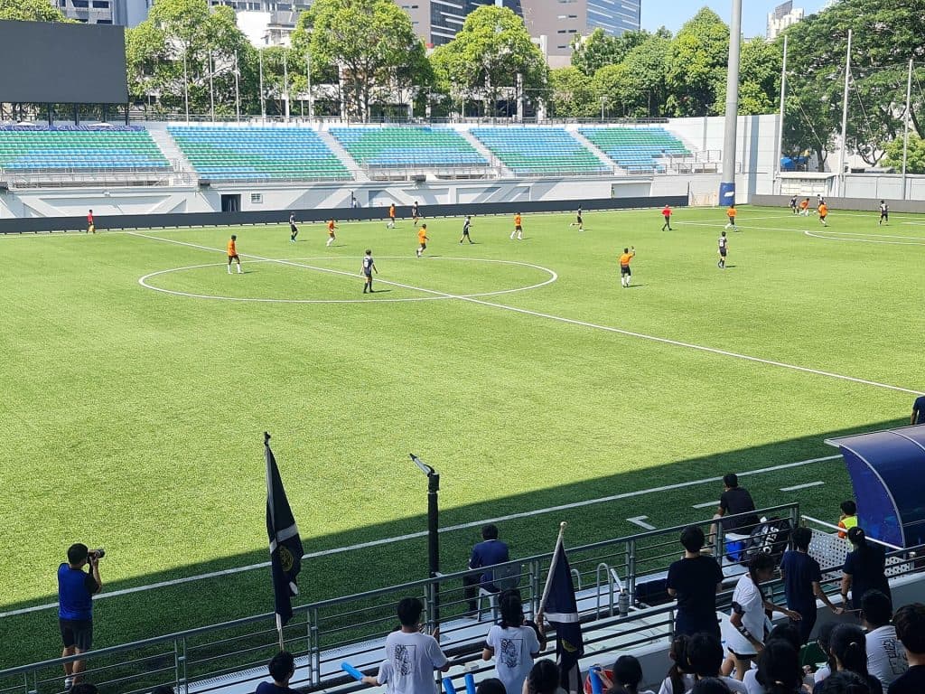 Sân Jalan Besar trước trận Singapore gặp Timor-Leste ngày 27 tháng 7 năm 2026