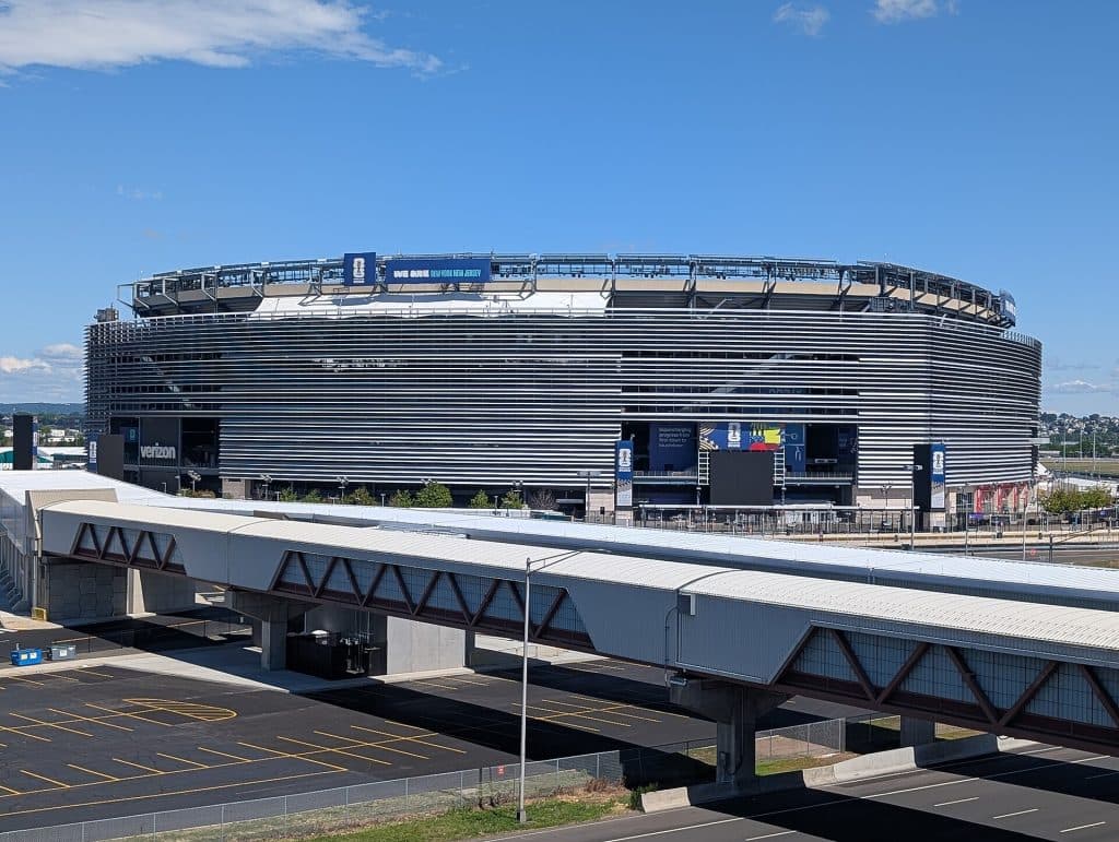 Sân MetLife trong cấu hình phục vụ World Cup 2026