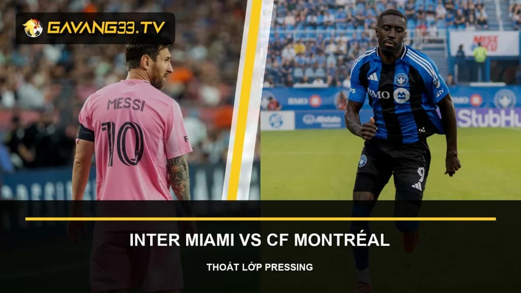 Ảnh tư liệu Inter Miami và CF Montréal trước trận MLS