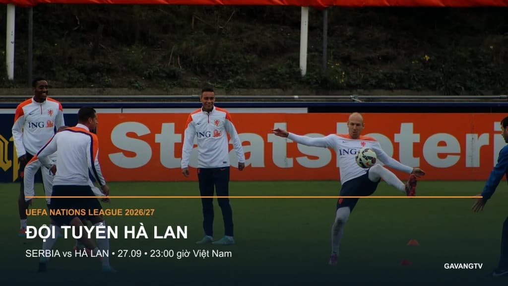 Ảnh tư liệu đội tuyển Hà Lan trong buổi tập năm 2014