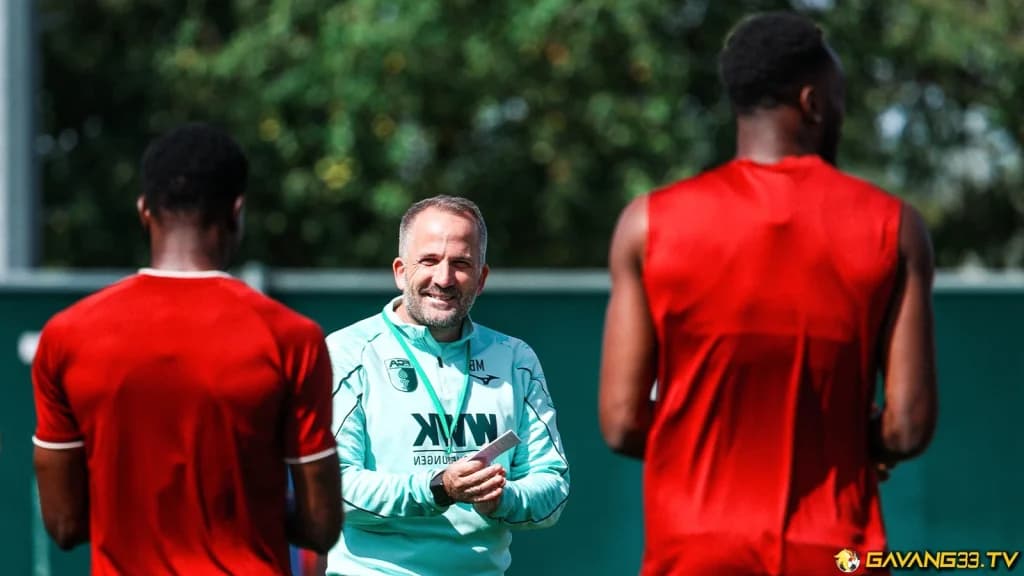 Cầu thủ FC Augsburg trong ảnh tư liệu