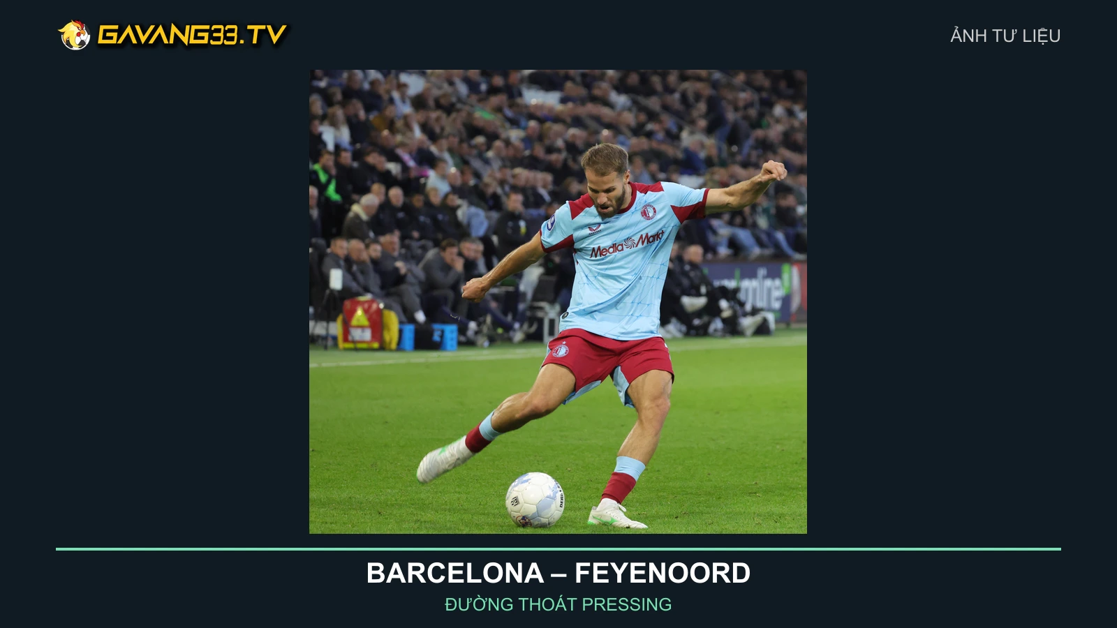 Ảnh tư liệu Bart Nieuwkoop trong màu áo Feyenoord