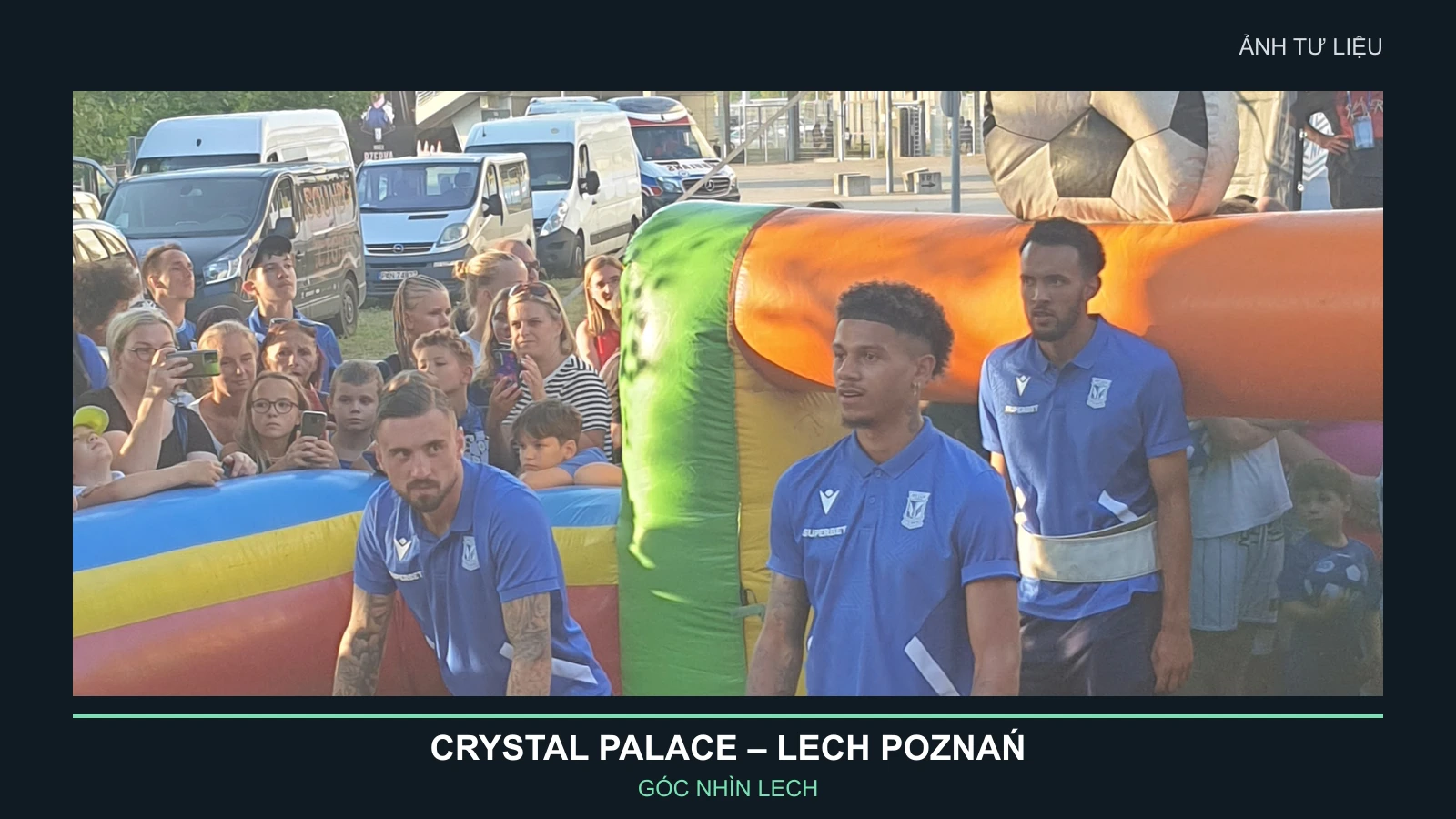 Ảnh tư liệu các cầu thủ Lech Poznań trong trang phục câu lạc bộ