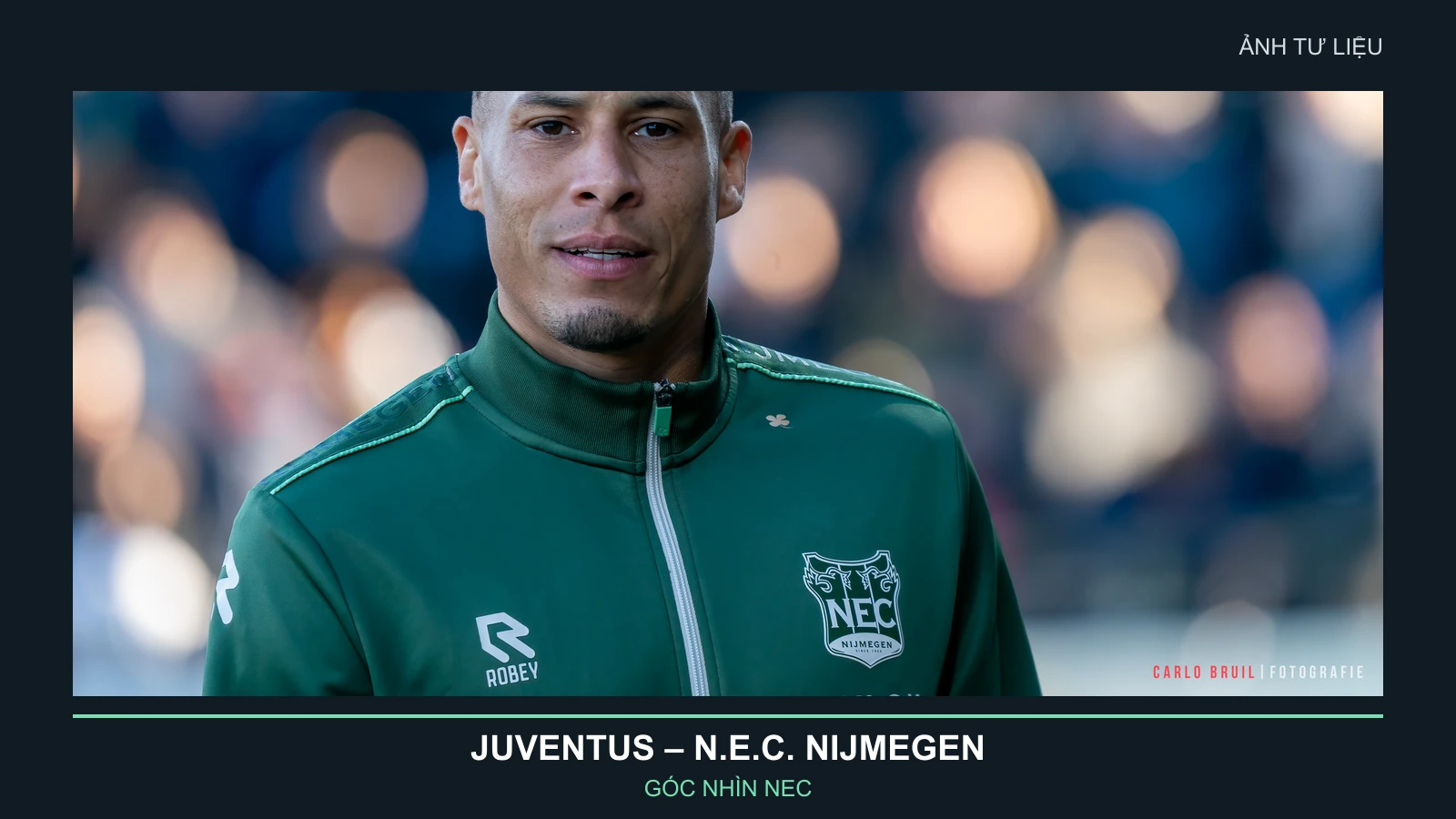 Ảnh tư liệu cầu thủ N.E.C. Nijmegen trước trận đấu