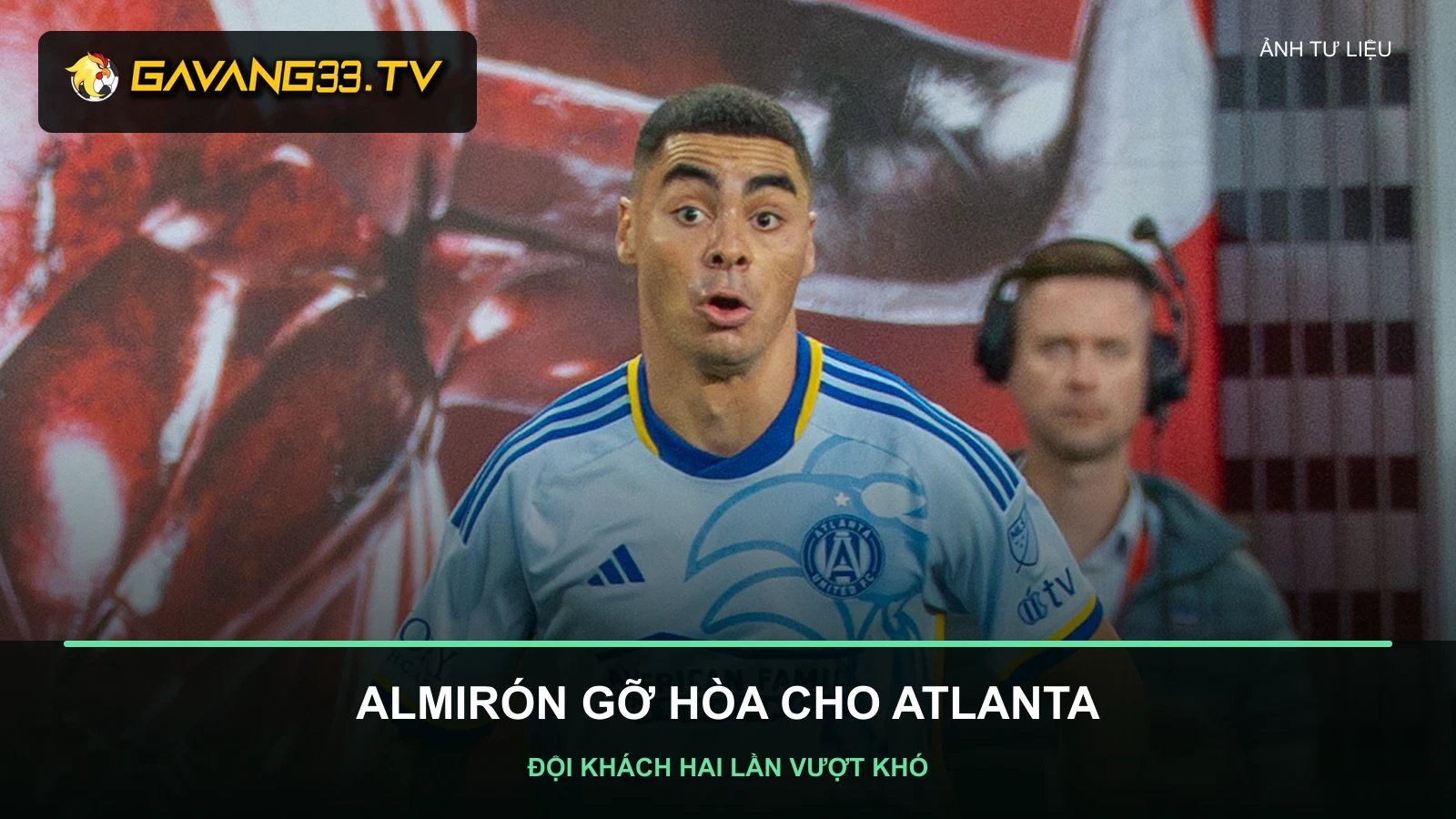 Ảnh tư liệu Miguel Almirón trong màu áo Atlanta United năm 2025