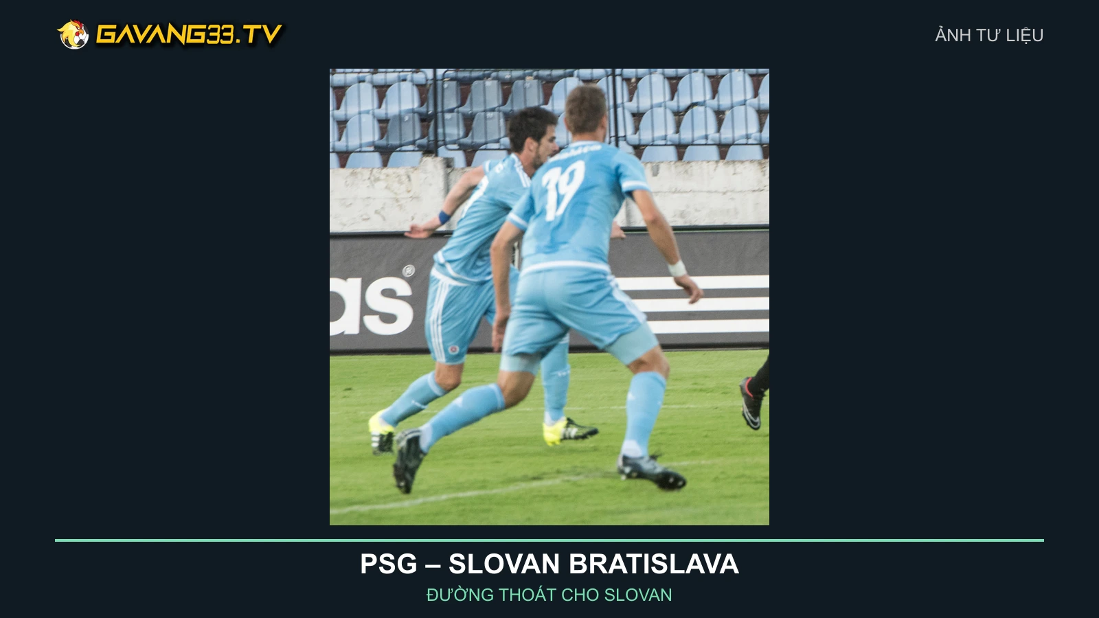 Ảnh tư liệu cầu thủ Slovan Bratislava năm 2015