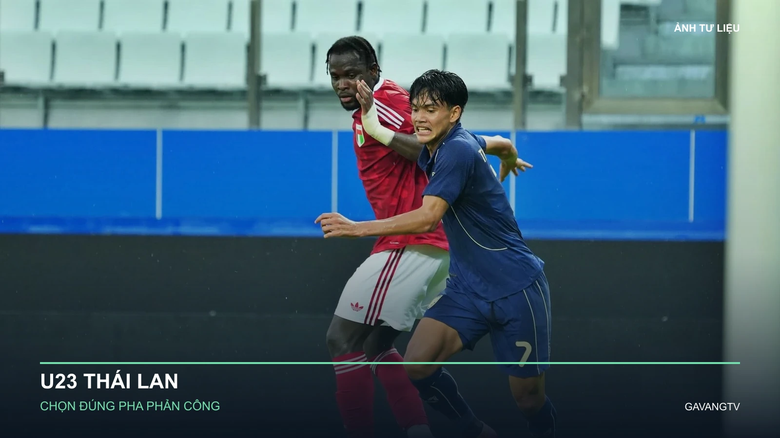Ảnh tư liệu U23 Thái Lan trong trận giao hữu tháng 6/2026