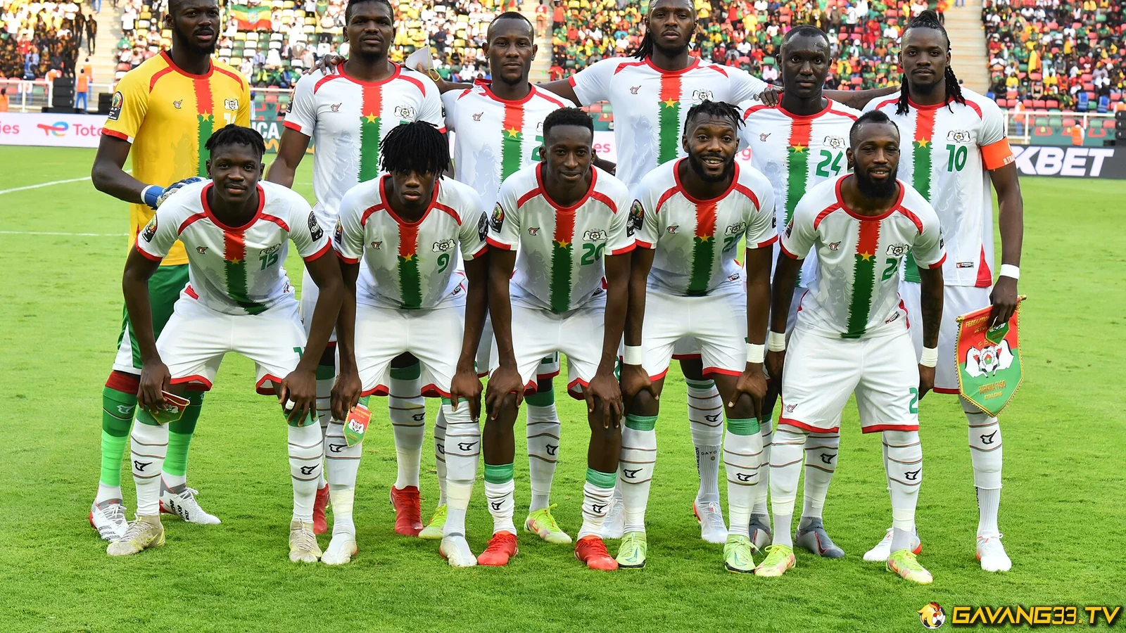 Đội tuyển Burkina Faso trong ảnh tư liệu
